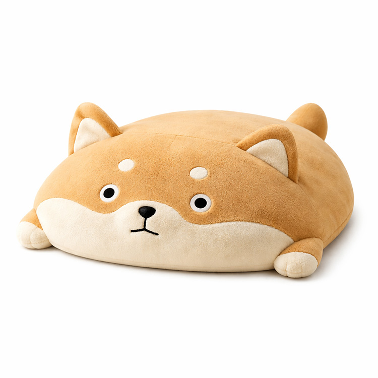 وسادة مسطحة من القطيفة من Shiba Inu Cuddle