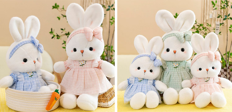 Stuffed Easter Bunny title=